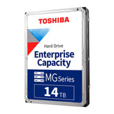 Disco Duro Internotoshiba Mg09 Enterprise 14Tb 3.5" Sata 7200 512E (Mg09Aca14Te)
